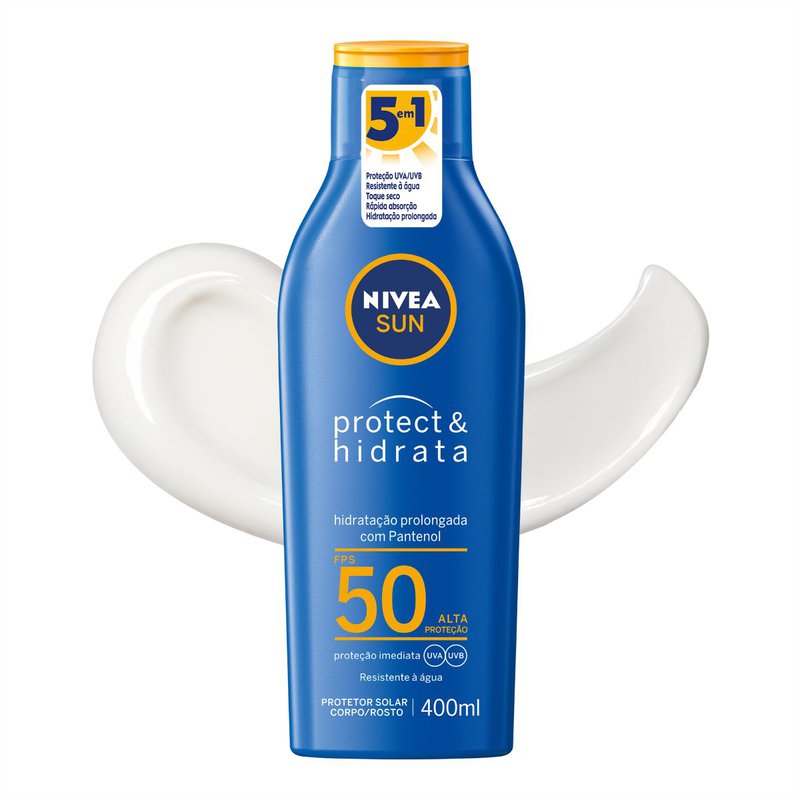 Protetor Solar P&h F 50 Nivea 400ml
