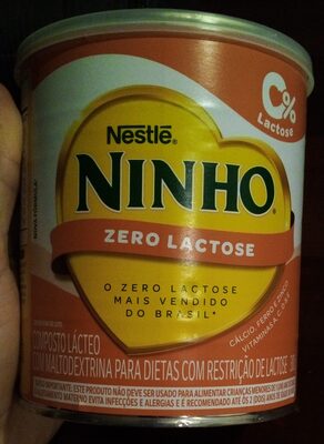 Ninho Pó Zero Lactose 380g