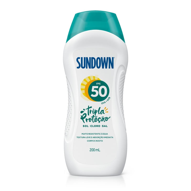 Protetor Solar Sundown Creme Fps50 200ml