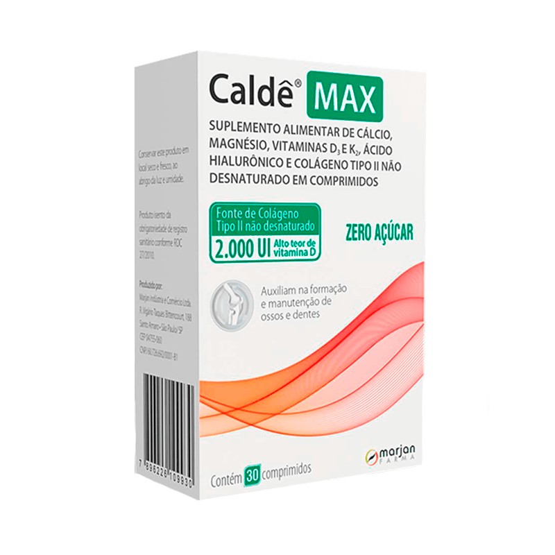 Polivitaminico Calde Max c/30 Comprimidos