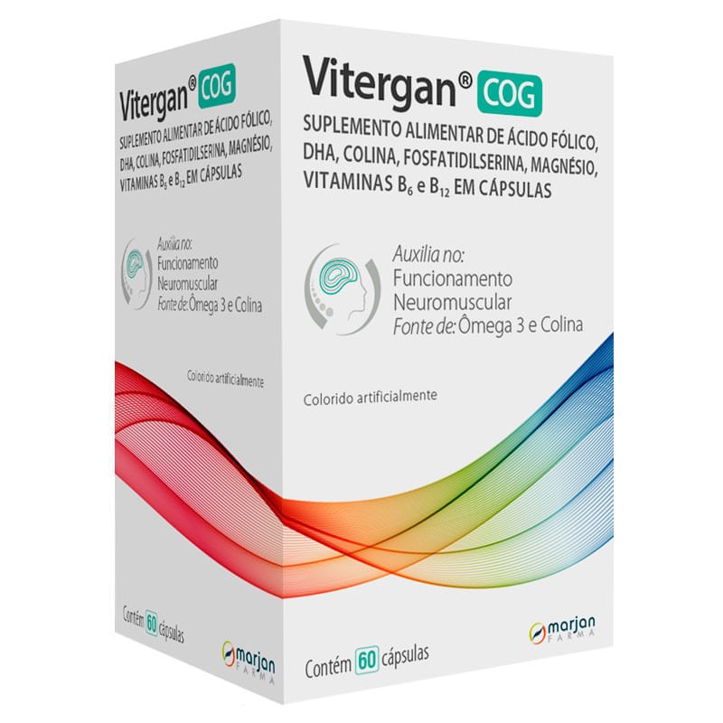 Vitergan Cog c/60 Capsulas