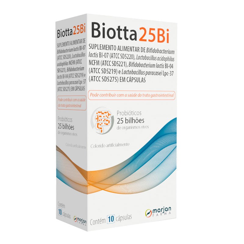 Biotta 25bi c/10 Capsulas