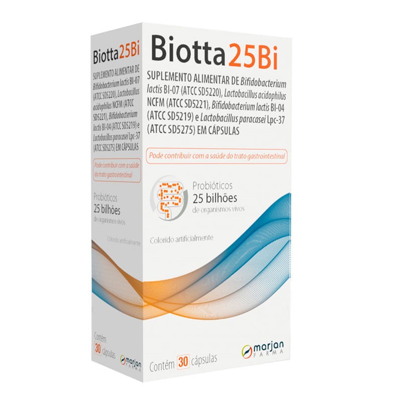 Biotta 25bi c/30 Capsulas