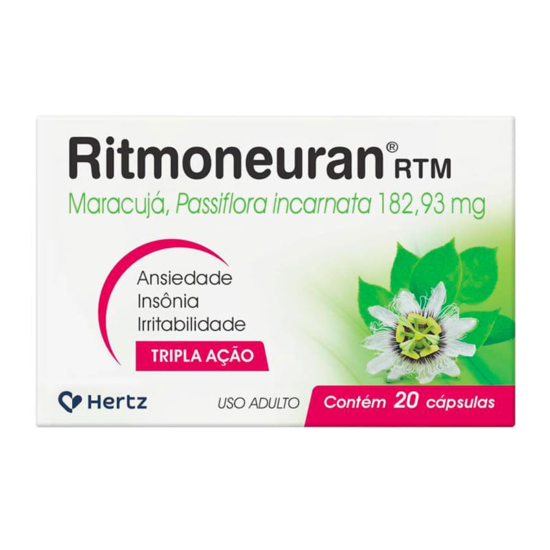 Ritmoneuran 20cp Cápsulas