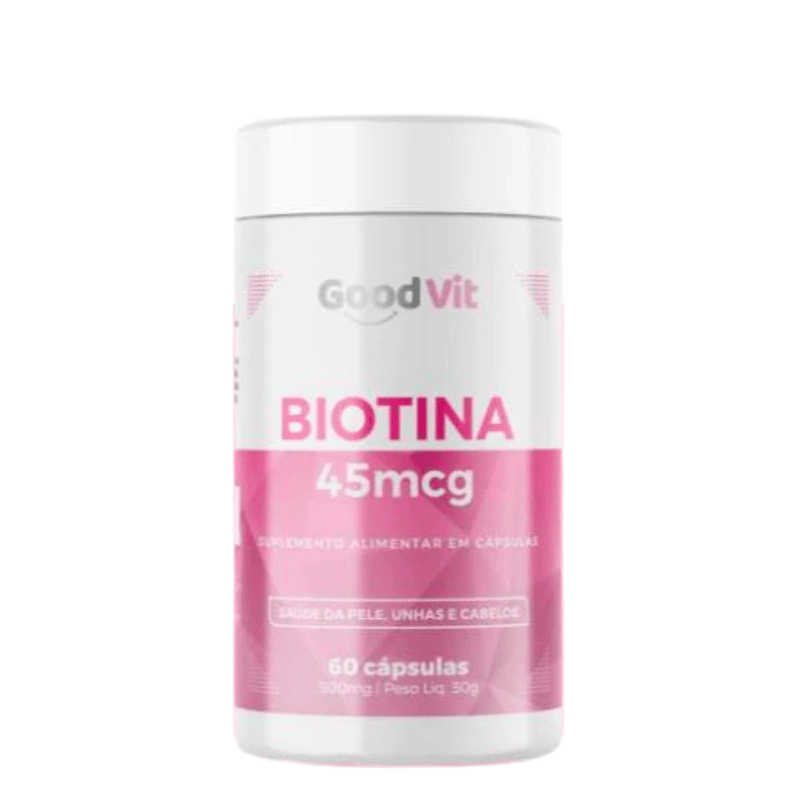 Good Vit Biotina 45mcg 60 Cápsulas