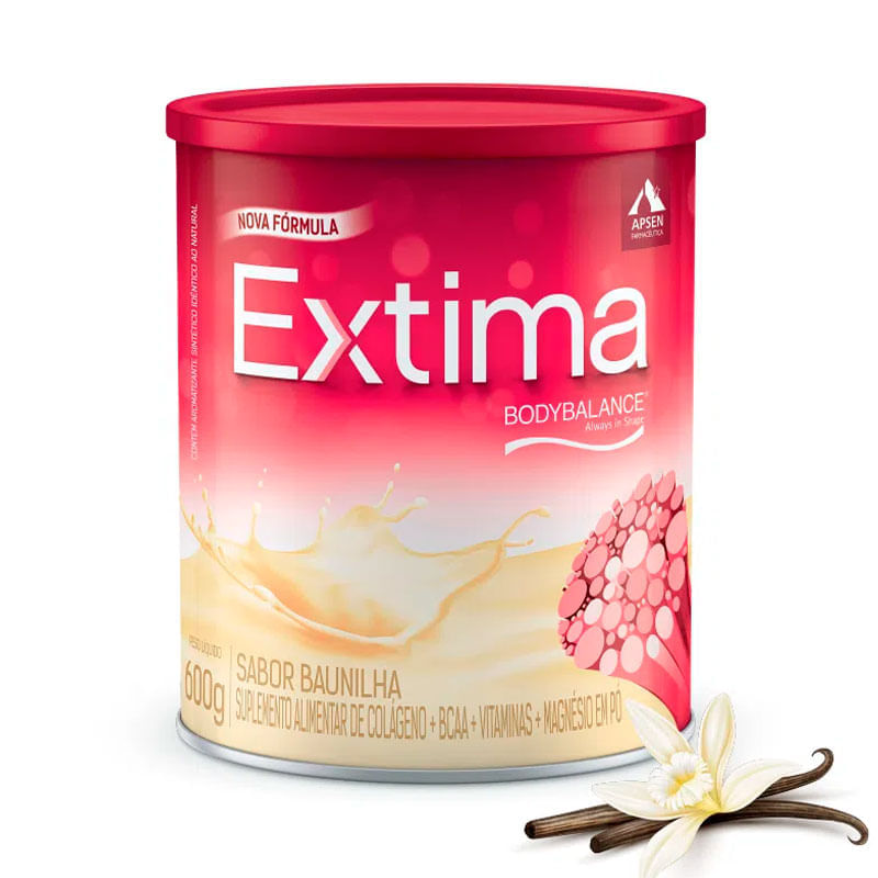 Extima Pó Baunilha Lata 600g