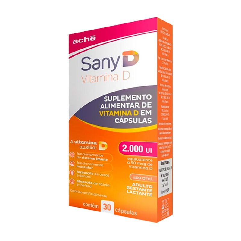 Sany D 2.000UI c/30 Capsulas
