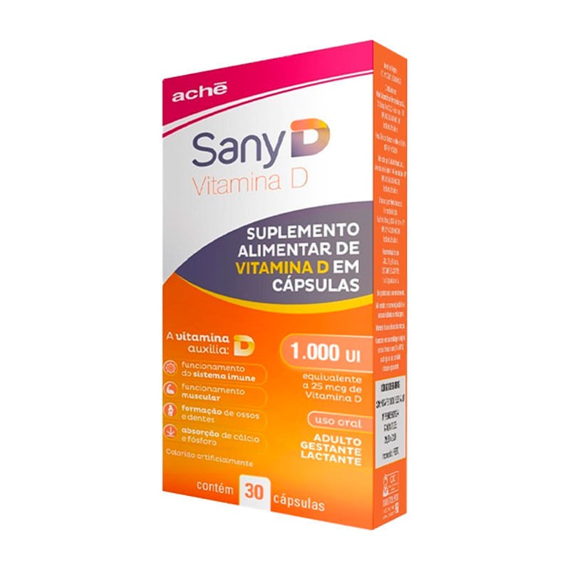 Sany D 1.000UI c/30 Capsulas