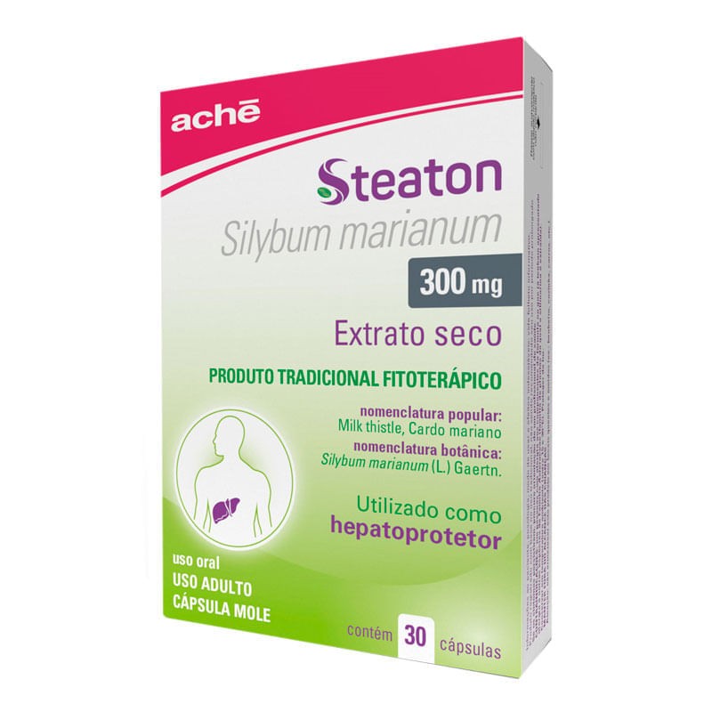 Steaton 300mg Caixa 30 Capsulas Moles