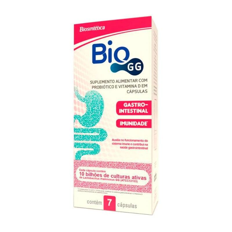 Suplemento Alimentar Bio Gg Caixa 07 Capsulas