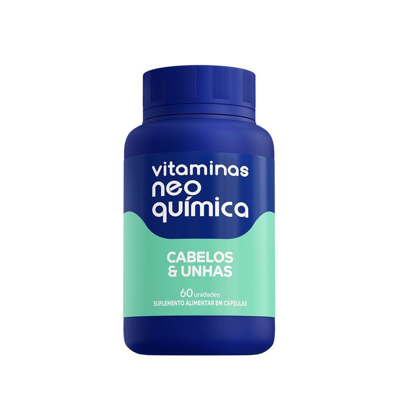 Vit Neo Quimica Cab E Unhas C/60 Cápsulas
