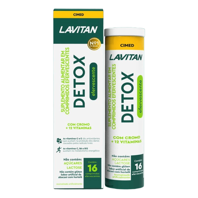 Lavitan Detox Comprimidos C/16