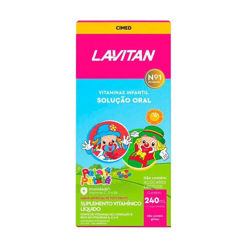 Lavitan Kids Tutti-Frutti 240ml