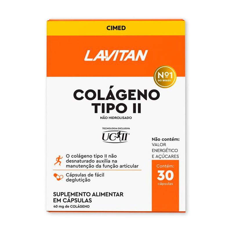 Lavitan Colageno Tipo Ii 2 Blister X 15 Cápsulas
