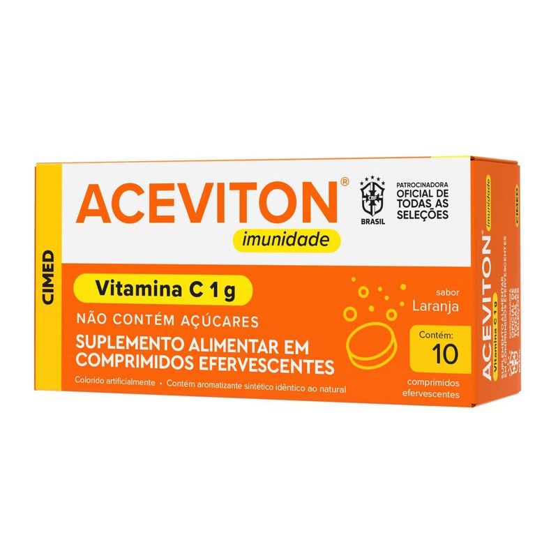 Aceviton 1g Tubo X 10 Comprimidos Efervescente
