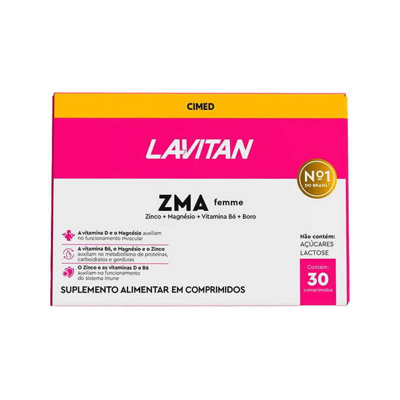 Lavitan ZMA Femme Comprimidos 2 Blister X 15