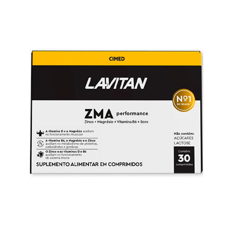 Lavitan ZMA Perfomace Comprimidos