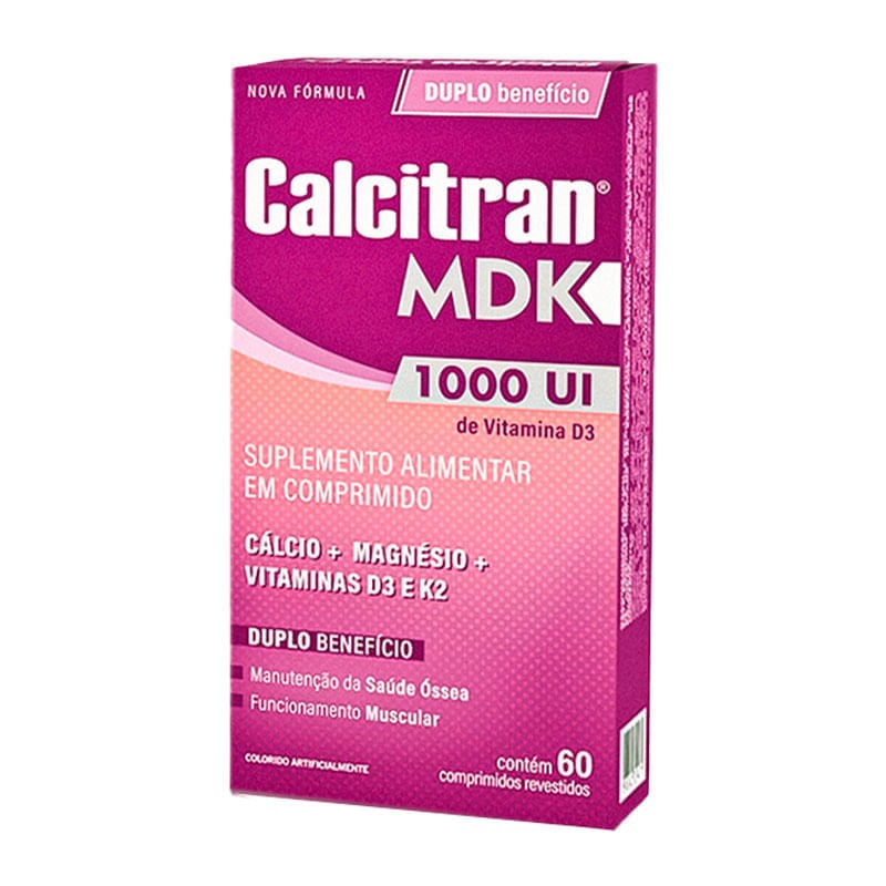 Calcitran Mdk 60 Comprimidos