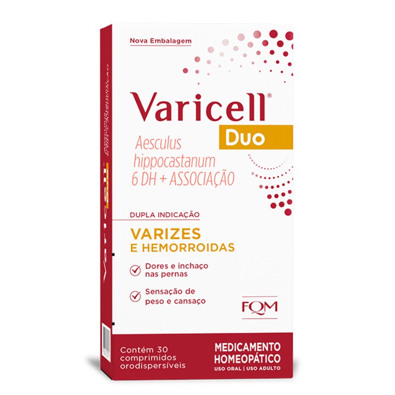 Varicell Duo 6dh 30 Comprimidos Orodispersiveis