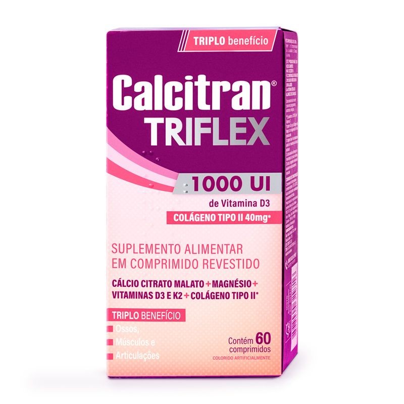 Calcitran Triflex c/60 Comprimidos