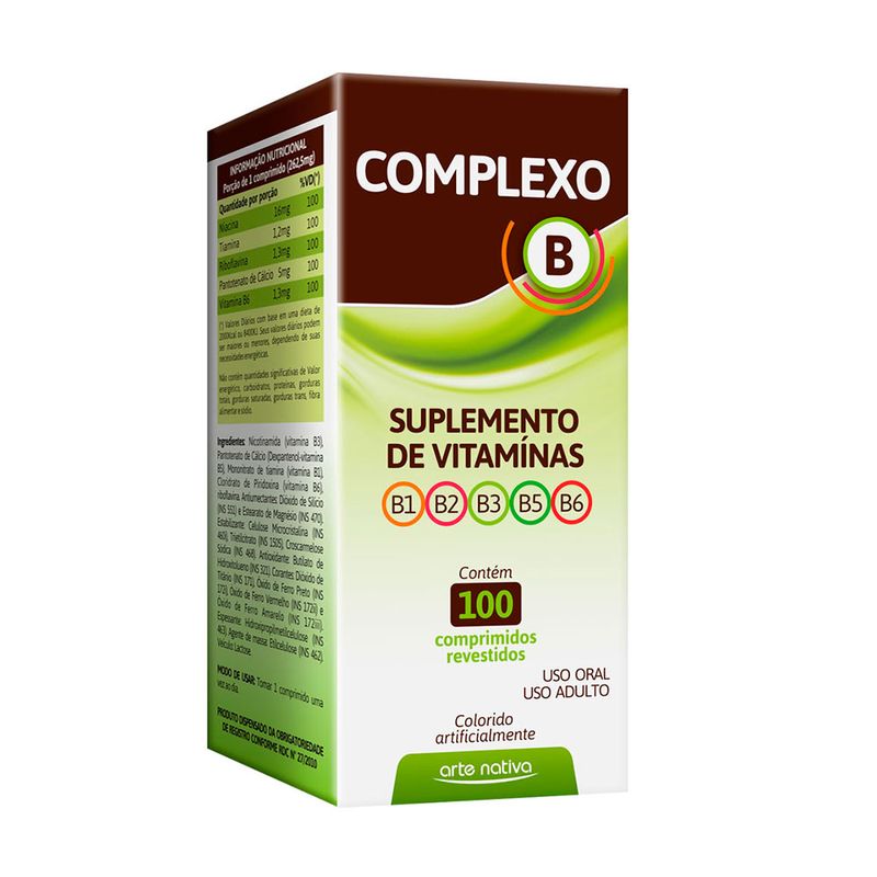 Complexo B 100cpr Revestidos