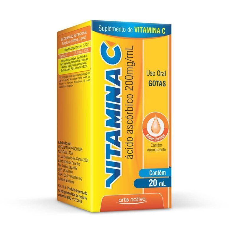 Vitamina C 200mg/ml 20ml