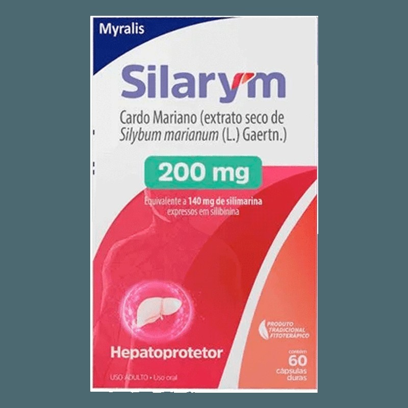 Silarym 200mg Com 60 Capsulas