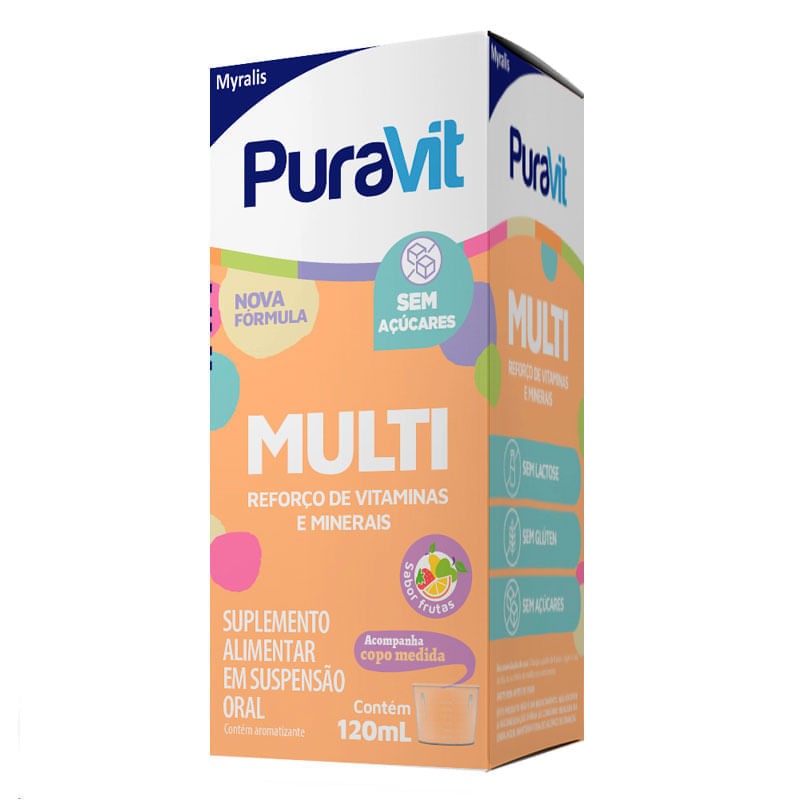 Puravit Multi Frutas Soluçao Oral 120ml