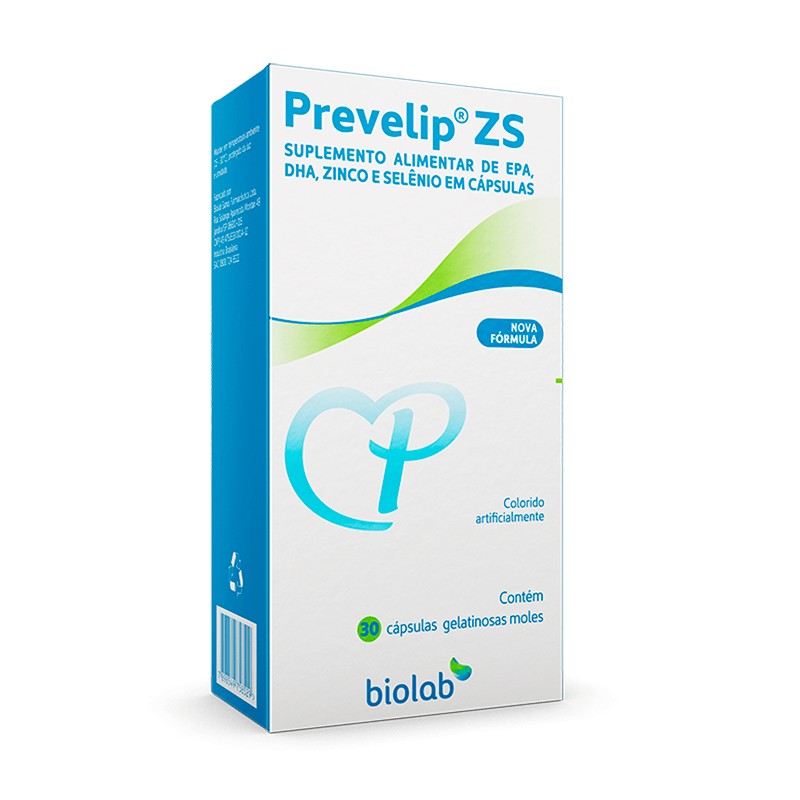 Prevelip Zs c/30 Capsulas