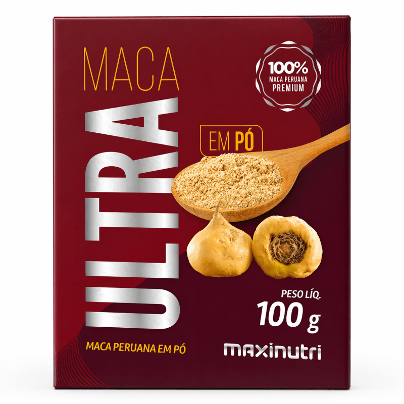 Maca Ultra 100% Em Po 100 Gr