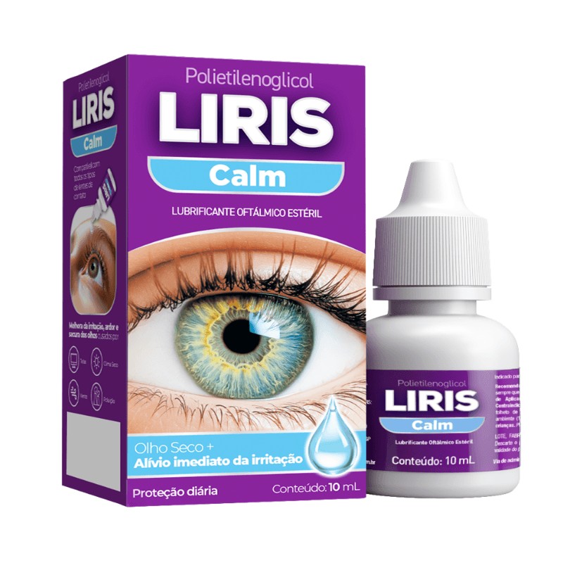Liris Calm Solucao Oftalmologica 10ml