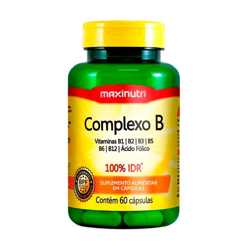 Complexo B 100% Idr - 60 Cápsulas