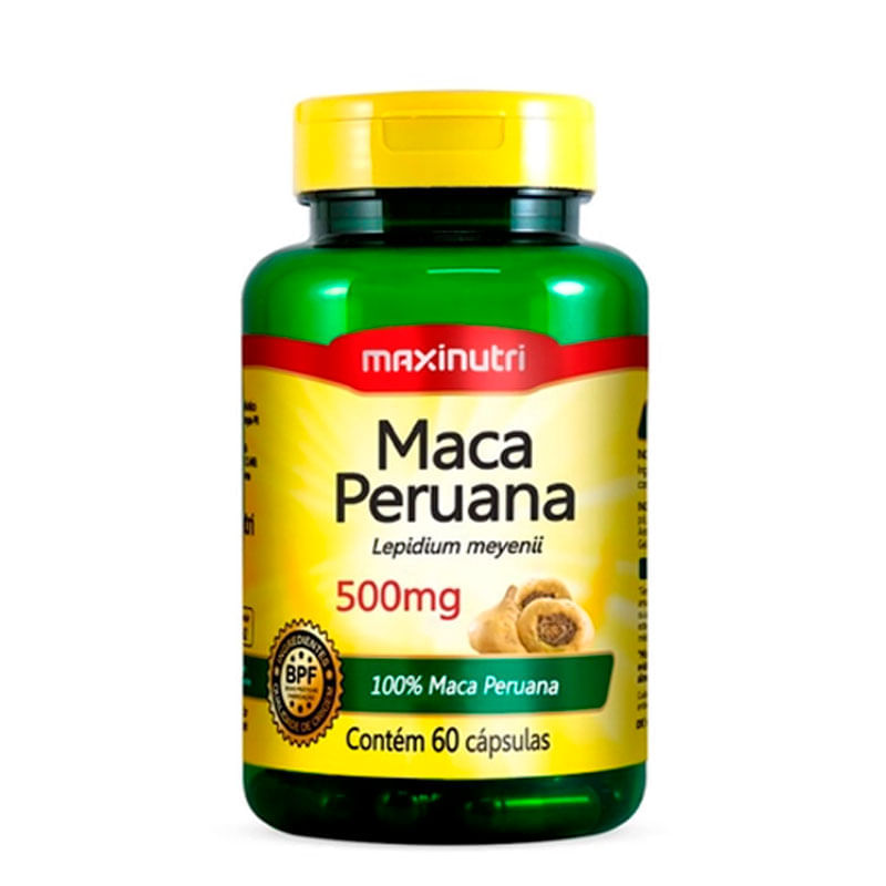 Maca Peruana 500mg 60caps