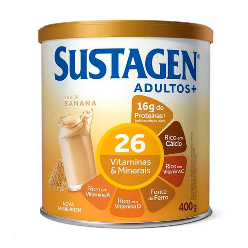 Sustagen Pó Banana 400g