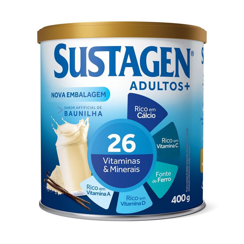 Sustagen Pó Baunilha 400g