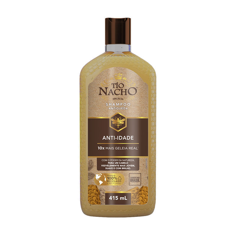 Shampoo Tio Nacho Antiqueda Anti-idade 415ml