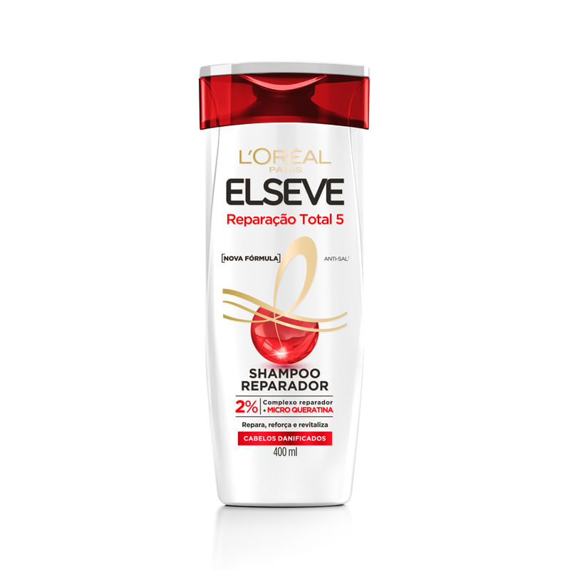 Shampoo Elseve Renovacao Reparacao Total5 400ml
