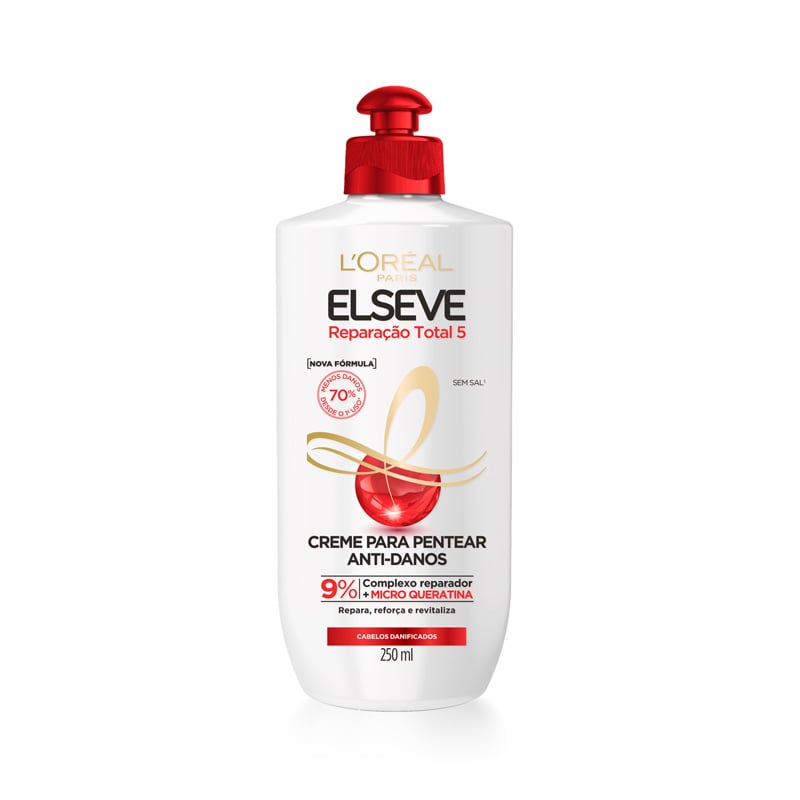 Creme Para Pentear Reparacao Total 5 L'Oréal Paris 250ml