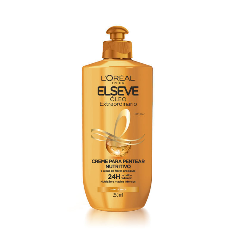 Creme Para Pentear Oleo Extraordinario L'Oréal Paris 250ml