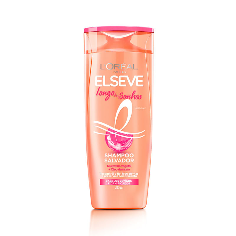 Shampoo Elseve Longo Dos Sonhos 200ml