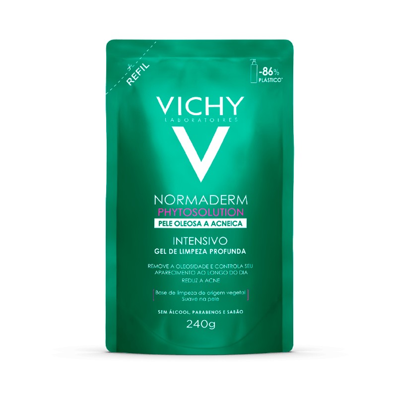 Normaderm Gel Limpeza Profunda Intensivo Phytosolution Refil 240g