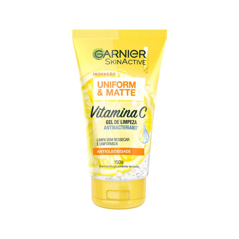 Gel Limpeza Garnier Uniform & Matte 150g