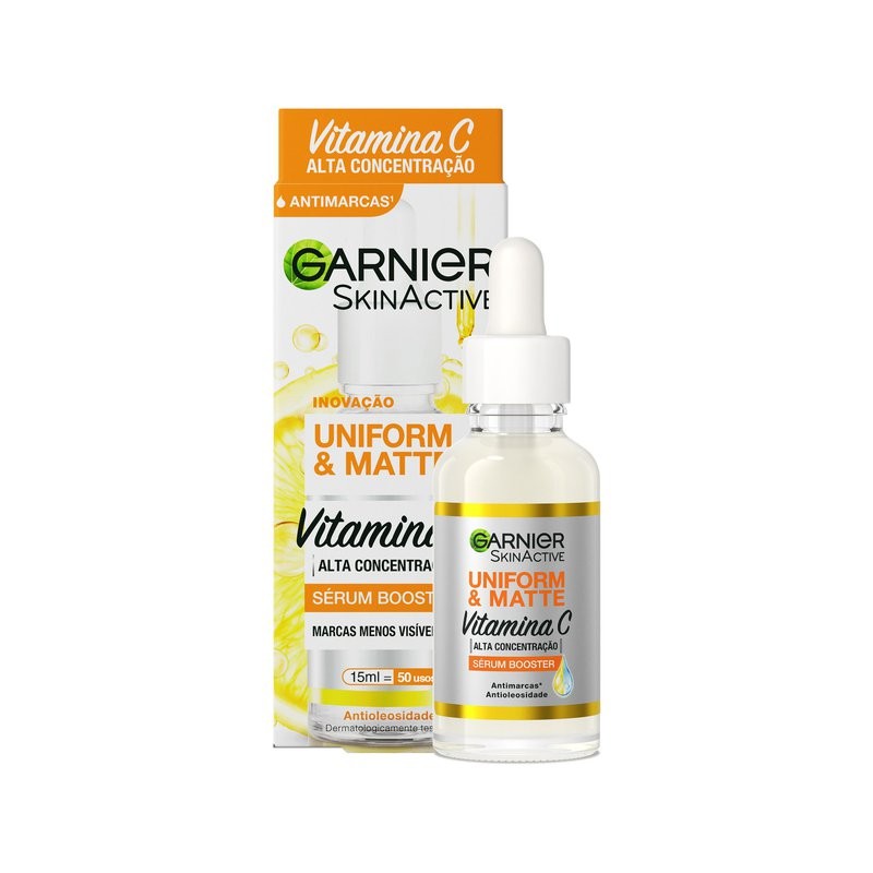 Serum Garnier Uniform & Matte Vitamina C 15ml