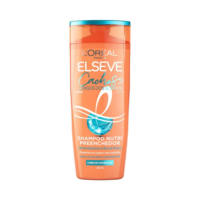 Shampoo Elseve Cachos Preenched 400ml