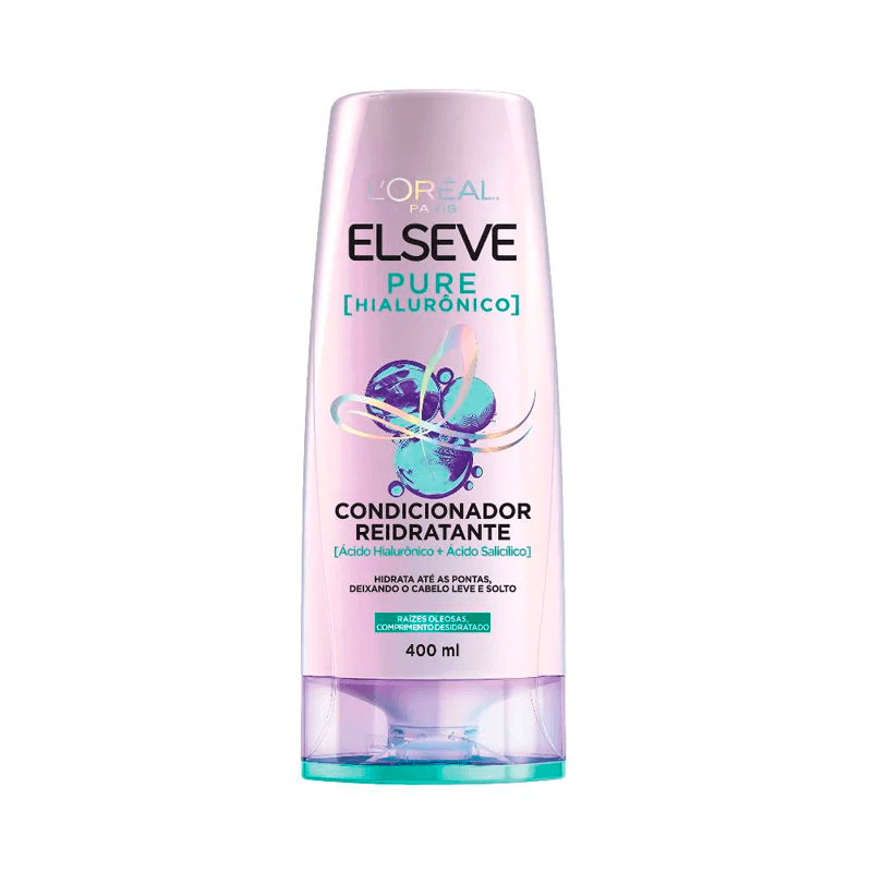 Condicionador Elseve Pure Hialuronico L'Oréal Paris 400ml