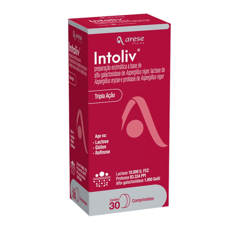Intoliv Tripla Açao c/30 Comprimidos