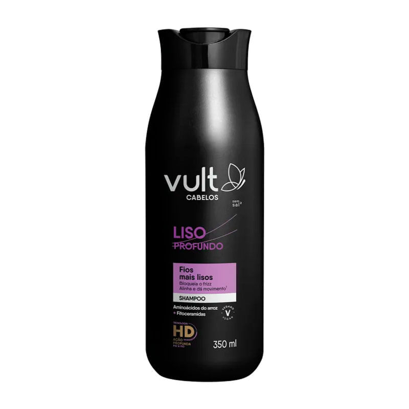 Shampoo Cabelos Liso Profundos Vult 350ml