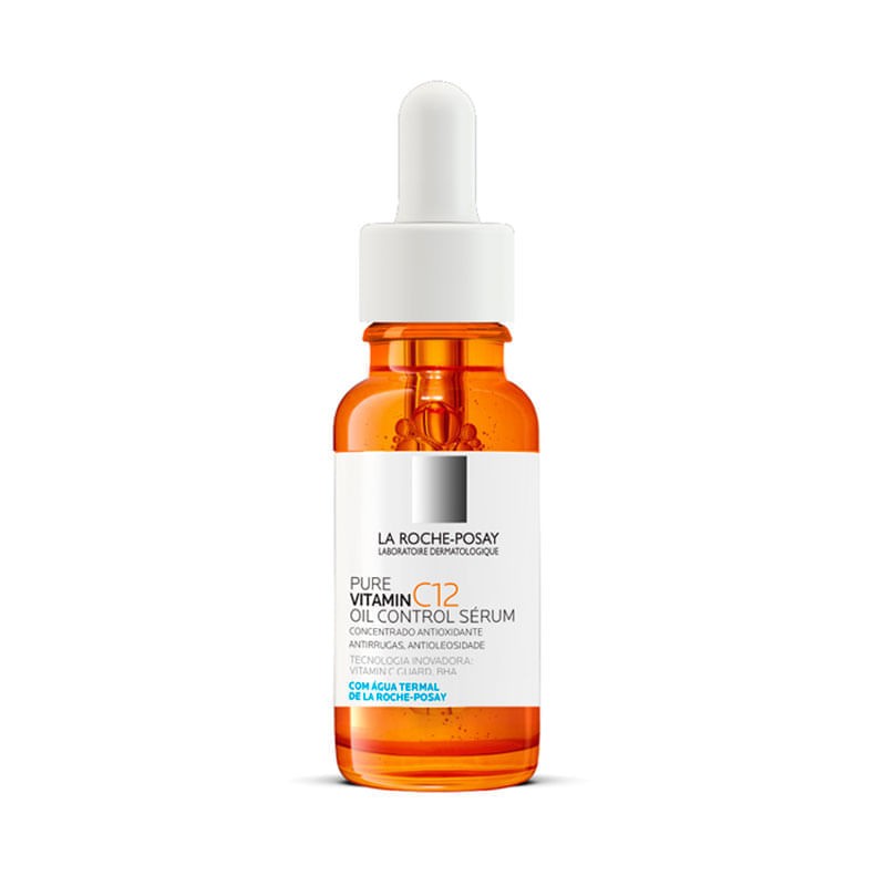 La Roche Posay Pure Vitamin C12 Oil Control Serum Antirrugas Para Peles Oleosas 15mlrn
