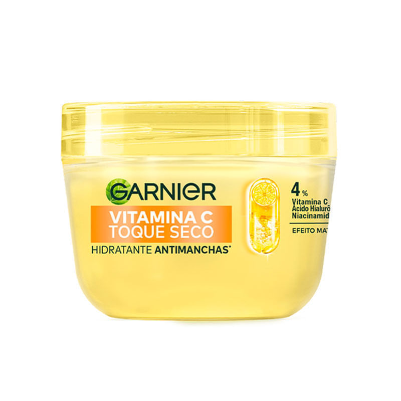 Hidratante Facial Antimanchas Vitamina C Toque Seco Garnier 85g