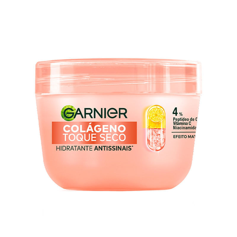 Hidratante Facial Antissinais Colageno Toque Seco Garnier 85g